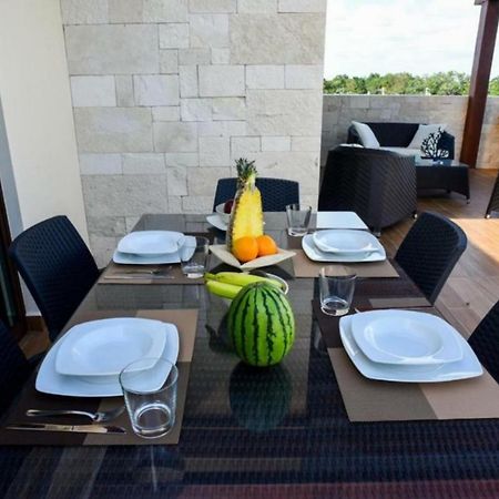 Ferienwohnung Penthouse Blue Luxury La Veleta Tulum Exterior foto