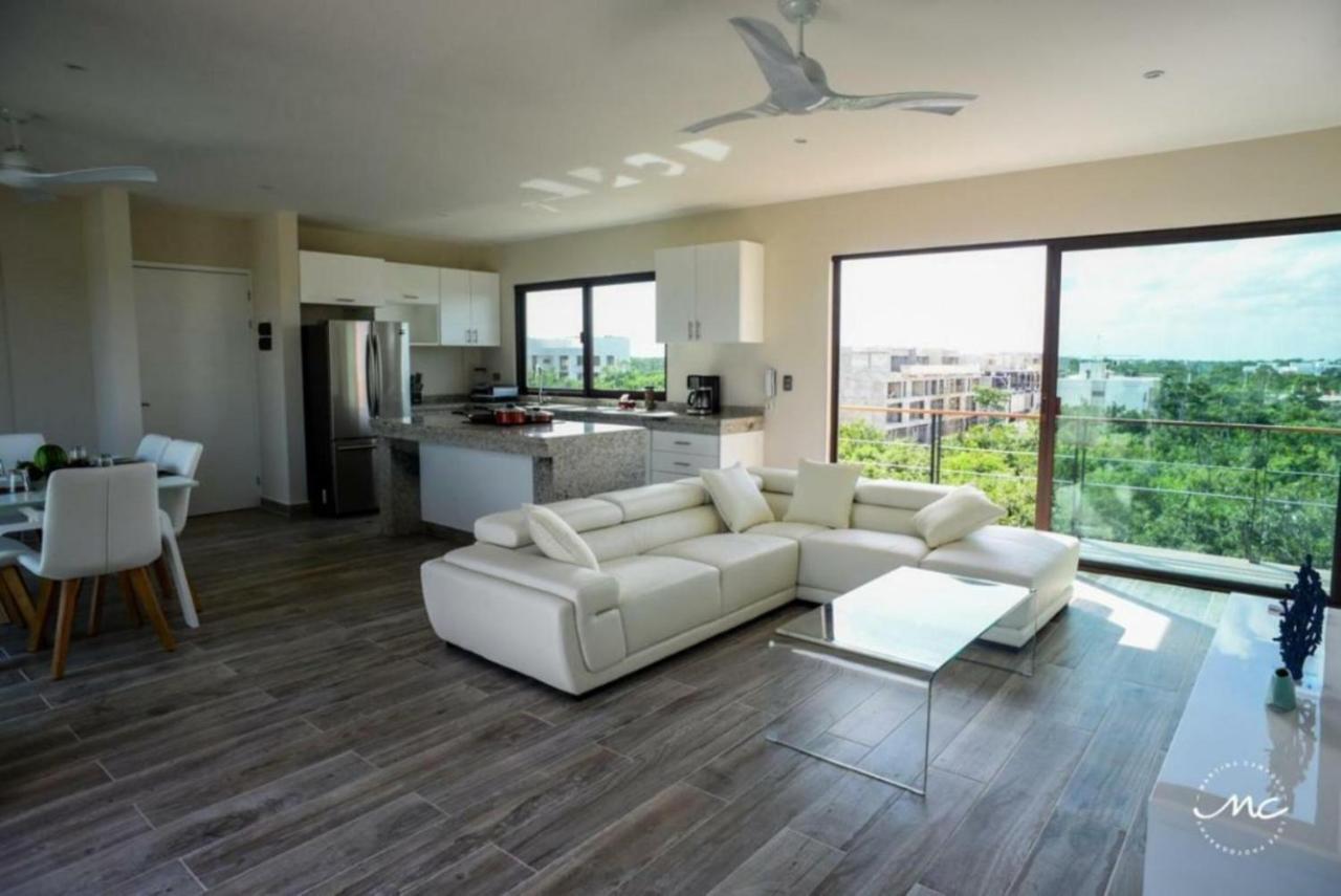 Ferienwohnung Penthouse Blue Luxury La Veleta Tulum Exterior foto