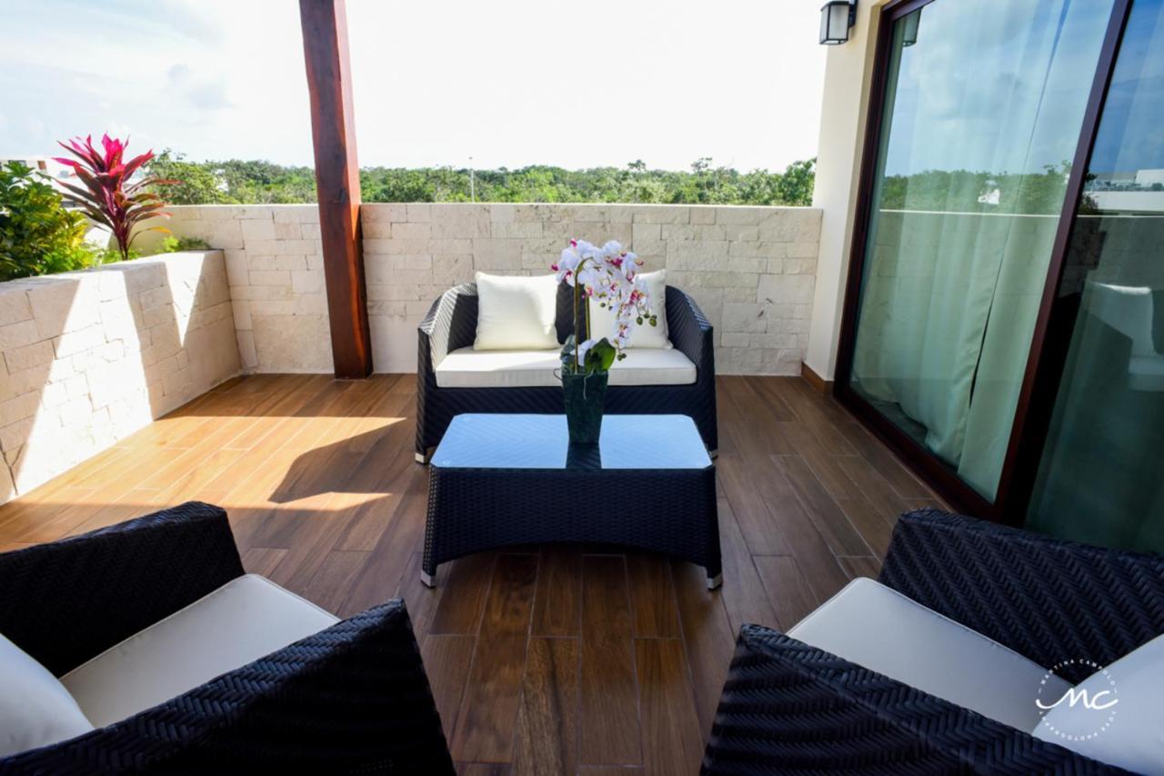 Ferienwohnung Penthouse Blue Luxury La Veleta Tulum Exterior foto