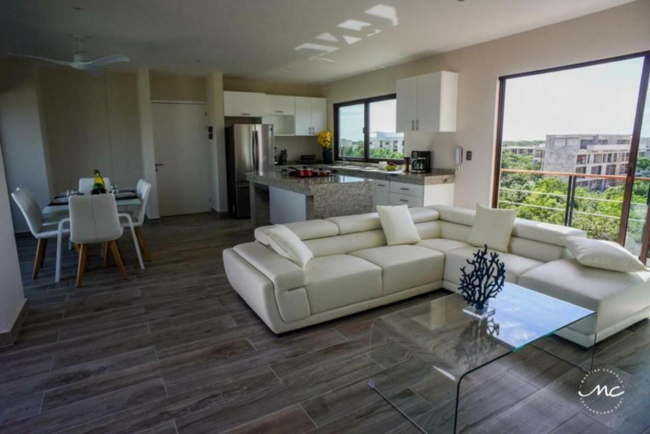 Ferienwohnung Penthouse Blue Luxury La Veleta Tulum Exterior foto