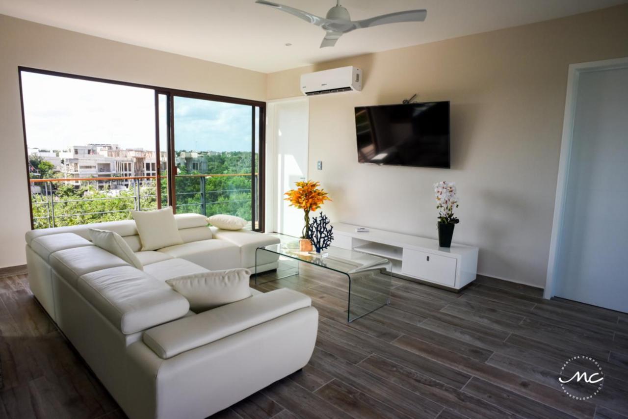 Ferienwohnung Penthouse Blue Luxury La Veleta Tulum Exterior foto